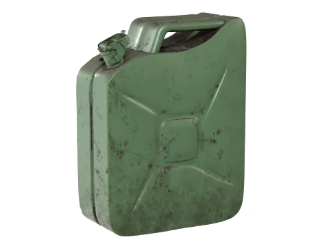 Jerry Can Green 3D Model