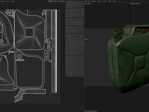 Jerry Can Green 3D Model