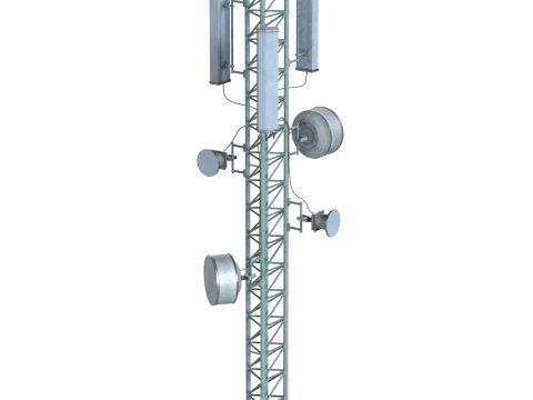 Network Tower 3D Модель