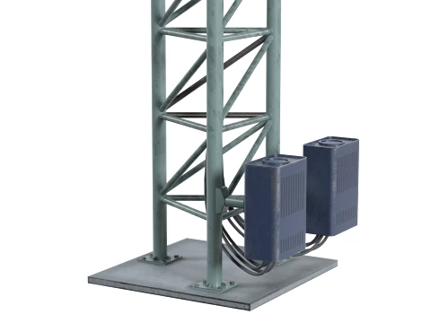 Network Tower 3D Model