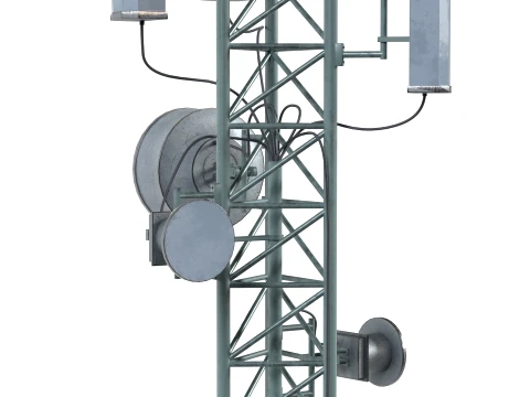 Network Tower 3D Model