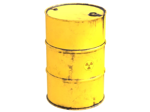 Oil Drum Collection 3D Model