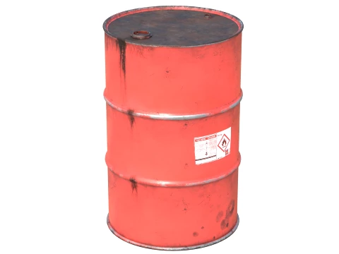 Oil Drum Collection 3D Model
