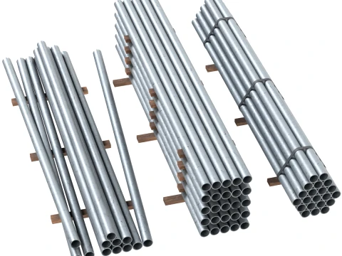 Pipe Piles Modelo 3D