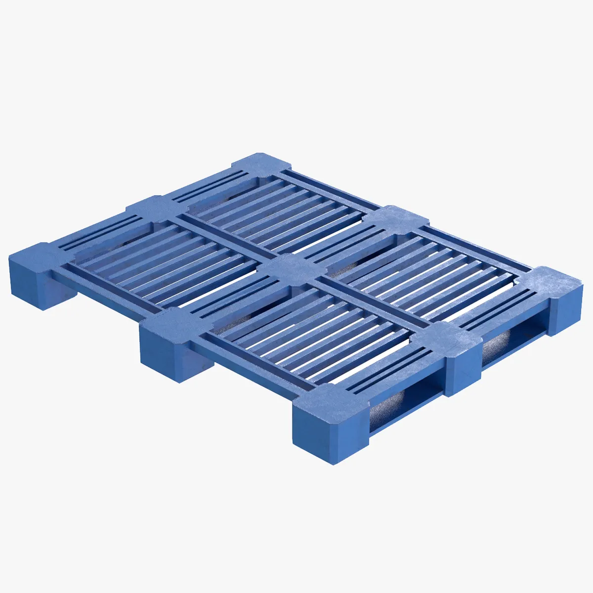 Plastic Pallet Tray 3D Model .c4d .max .obj .3ds .fbx .stl .blend 