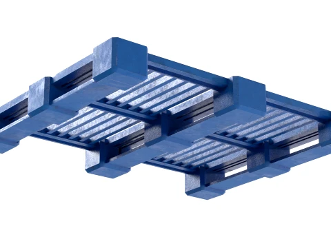 Plastic Pallet Tray 3D Model