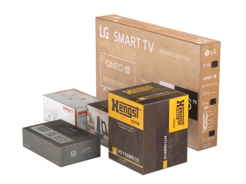 Product boxes 3D Model
