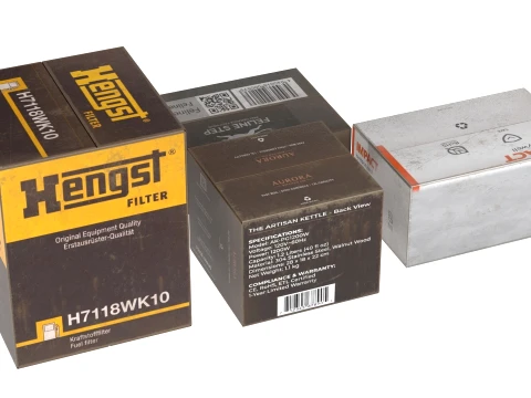 Product boxes 3D Model