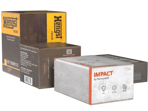 Product boxes 3D Model