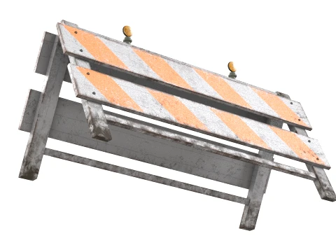 Road Traffic Barrier 3D Model