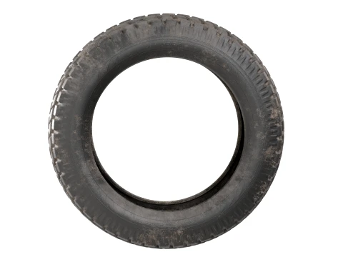 Dirty Tyre 3D Model