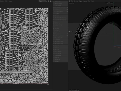 New Tire 3D Model