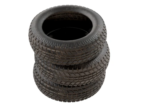 Tire Stack 1 3D Model