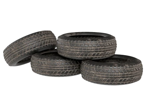 Tire Stack 2 3D Model
