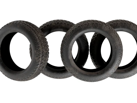 Tire Stack 2 3D Model