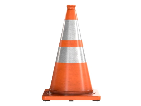 Traffic Cone 3D Model