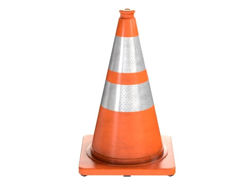 Traffic Cone Stack 3D Модель