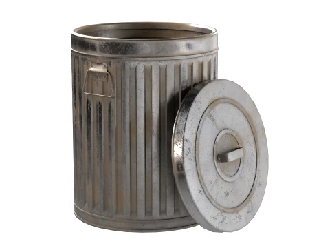 Trash Can 3D Modell