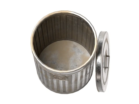 Trash Can 3D Modell