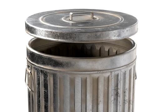 Trash Can 3D Modell