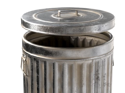 Trash Can 3D Modell