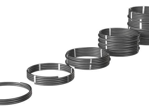 Wire Roll Collection 3D Model