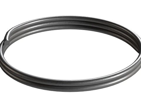 Wire Roll Collection 3D Model