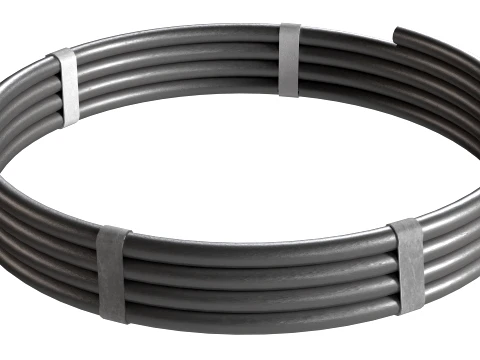 Wire Roll Collection 3D Model