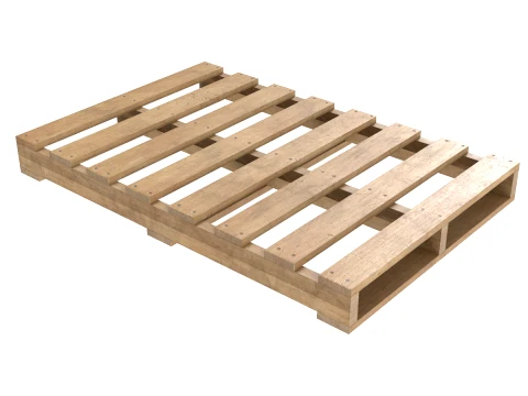Wood Pallet Tray 3D 模型