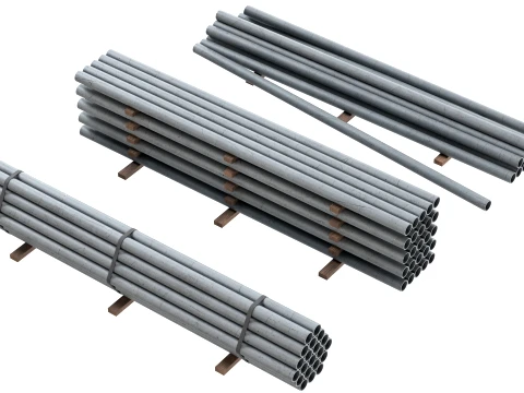 Building Materials Mega Collection 3D Model