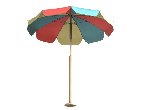 Beach Umbrella 3D Model