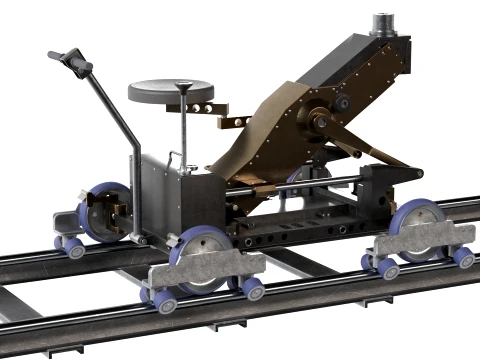 Cinetech Robin Camera Dolly and Accessories 3D Model