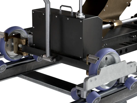 Cinetech Robin Camera Dolly and Accessories 3D Model