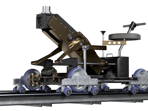 Cinetech Robin Camera Dolly and Accessories 3D Model
