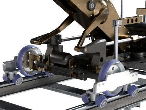 Cinetech Robin Camera Dolly and Accessories With Panasonic Camera 3D Model
