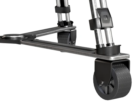 Panasonic Camera 4k with Studio Camera Pedestal 3D Model