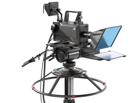 Panasonic TV Camera Pedestal 3D Model