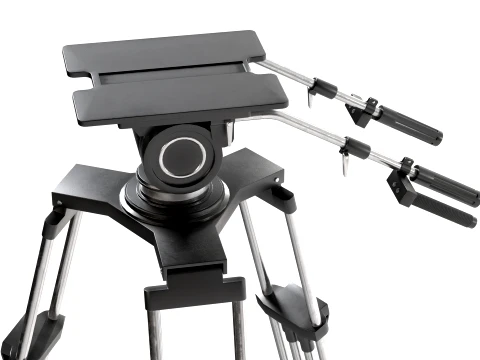 TV Studio Camera Pedestal 3D Model