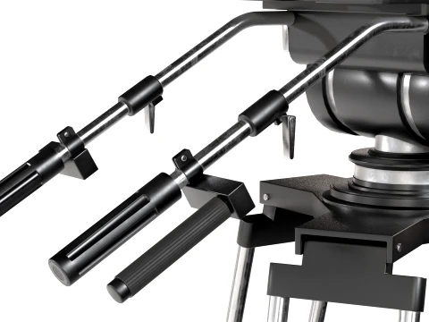 TV Studio Camera Pedestal 3D Model
