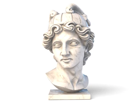 European Stautes 3D Model