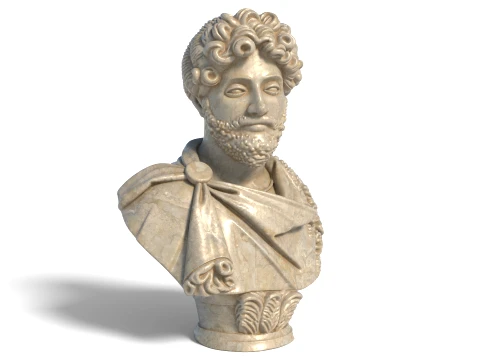 European Stautes 3D Model