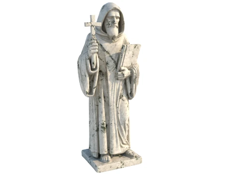 European Stautes 3D Model