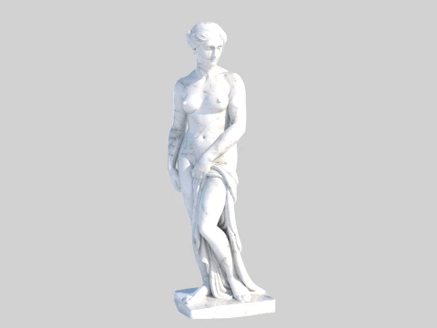 European Stautes 3D Model