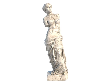 European Stautes 3D Model