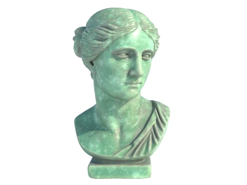 European Stautes 3D Model