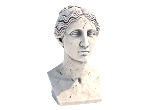 European Stautes 3D Model