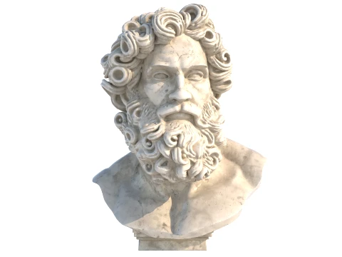 European Stautes 3D Model
