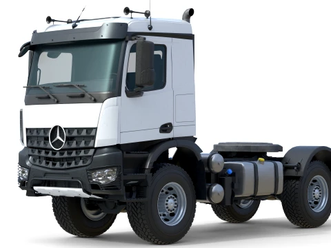 Mercedes Arocs Truck 3D Model