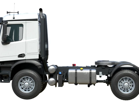 Mercedes Arocs Truck 3D Model