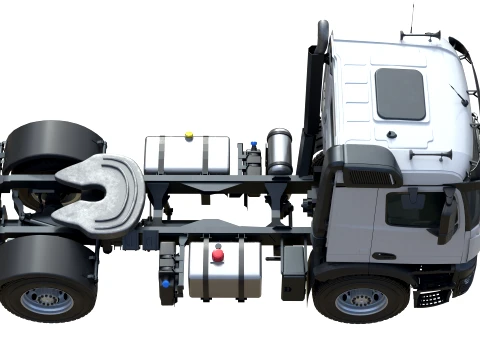 Mercedes Arocs Truck 3D Model
